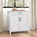 Key West Secretary Desk with Storage Cabinet by