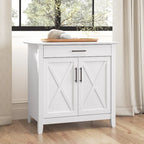 Key West Secretary Desk with Storage Cabinet by