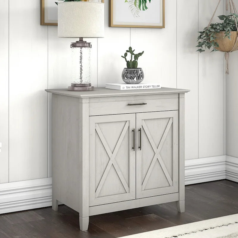 Key West Secretary Desk with Storage Cabinet by