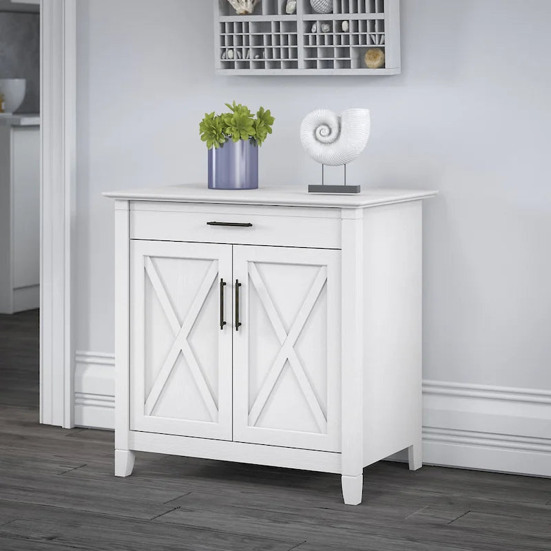 Key West Secretary Desk with Storage Cabinet by 