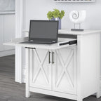 Key West Secretary Desk with Storage Cabinet by