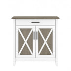 Key West Secretary Desk with Storage Cabinet by
