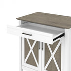 Key West Secretary Desk with Storage Cabinet by