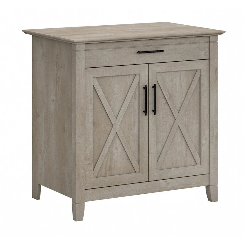 Key West Secretary Desk with Storage Cabinet by