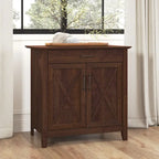 Key West Secretary Desk with Storage Cabinet by