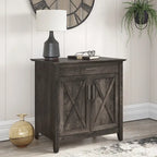 Key West Secretary Desk with Storage Cabinet by