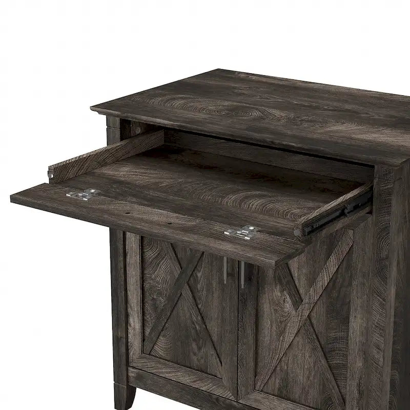 Key West Secretary Desk with Storage Cabinet by