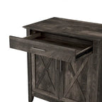 Key West Secretary Desk with Storage Cabinet by