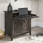 Key West Secretary Desk with Storage Cabinet by
