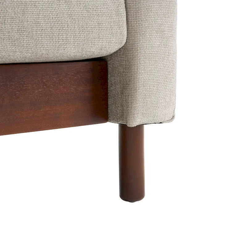 - Modern Upholstered 3-Seater Tufted Sofa Couch for Living Room