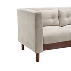 - Modern Upholstered 3-Seater Tufted Sofa Couch for Living Room