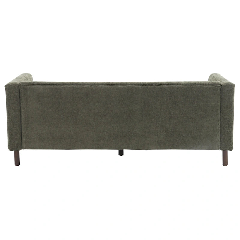 - Modern Upholstered 3-Seater Tufted Sofa Couch for Living Room
