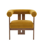Soft-Cushioned Round ArmChair