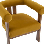 Soft-Cushioned Round ArmChair