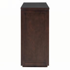 55 Rustic Wooden Entryway Console Table(Espresso)