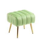 UpholStered ArmChair with Footstool
