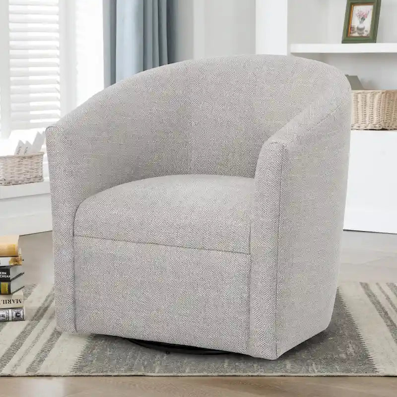 Leony Swivel Accent Chair by 