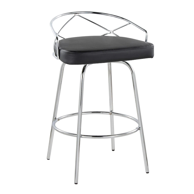 26 Fixed Height Bar Stools (2-Piece Set)