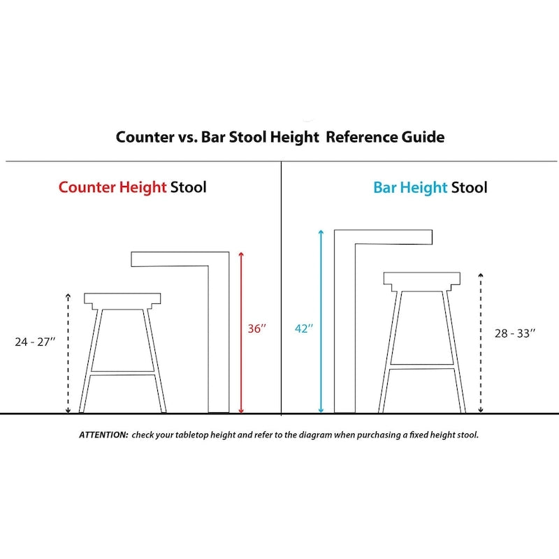 26 Fixed Height Bar Stools (2-Piece Set)
