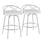 26 Fixed Height Bar Stools (2-Piece Set)