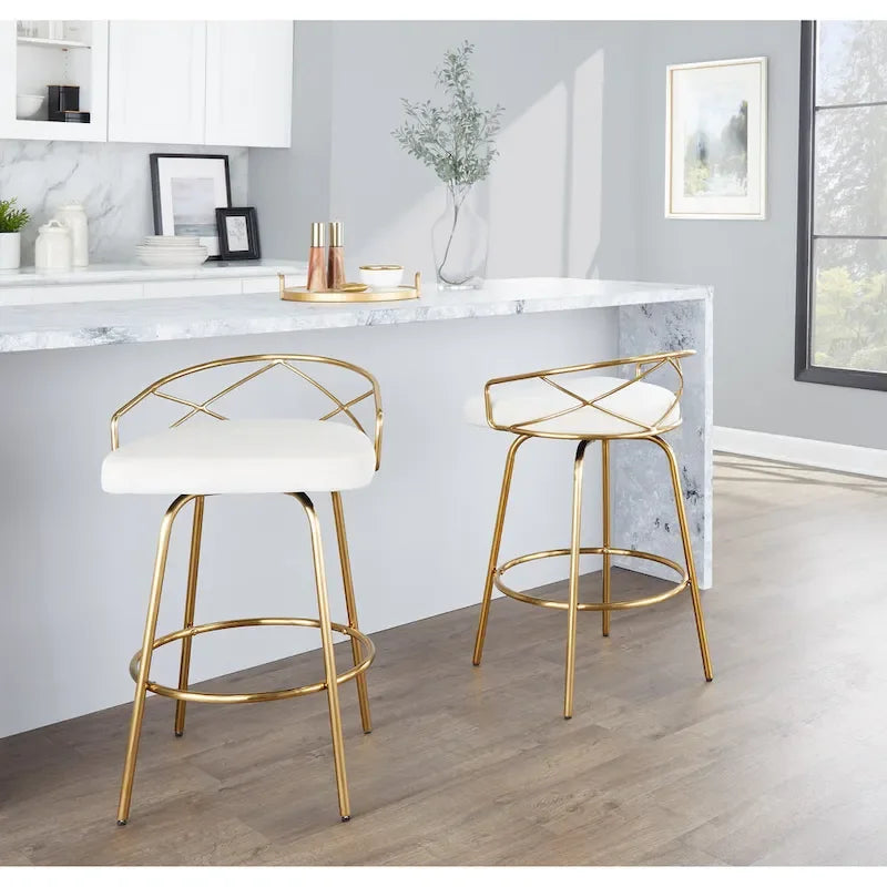 26 Fixed Height Bar Stools (2-Piece Set)
