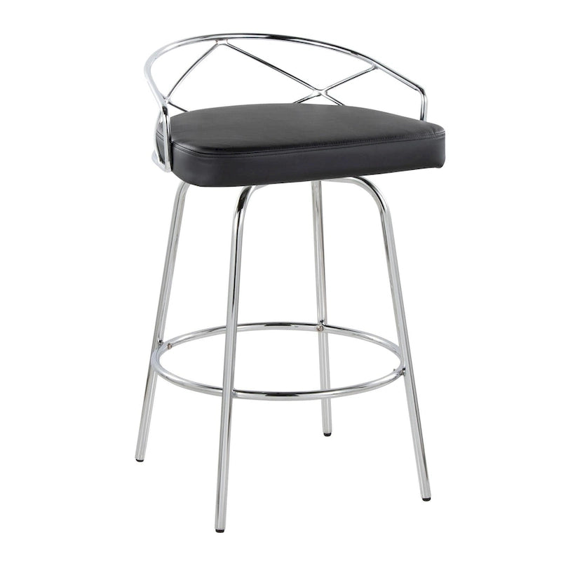 26 Fixed Height Bar Stools (2-Piece Set)