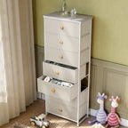 7 Drawers Chest Furniture Storage Tower Organizer Unit for Bedroom