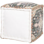 Handmade Indian Cotton Cushion (India) - 16 X 16 X 16
