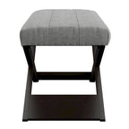 48 Wooden X-Shaped Base Bench