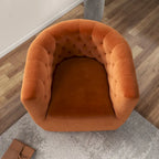 Velvet Swivel Lounge Chair