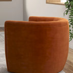 Velvet Swivel Lounge Chair