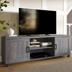 Tv Cabinet With Doors, Suitable For Tvs Up To 85 Inches.