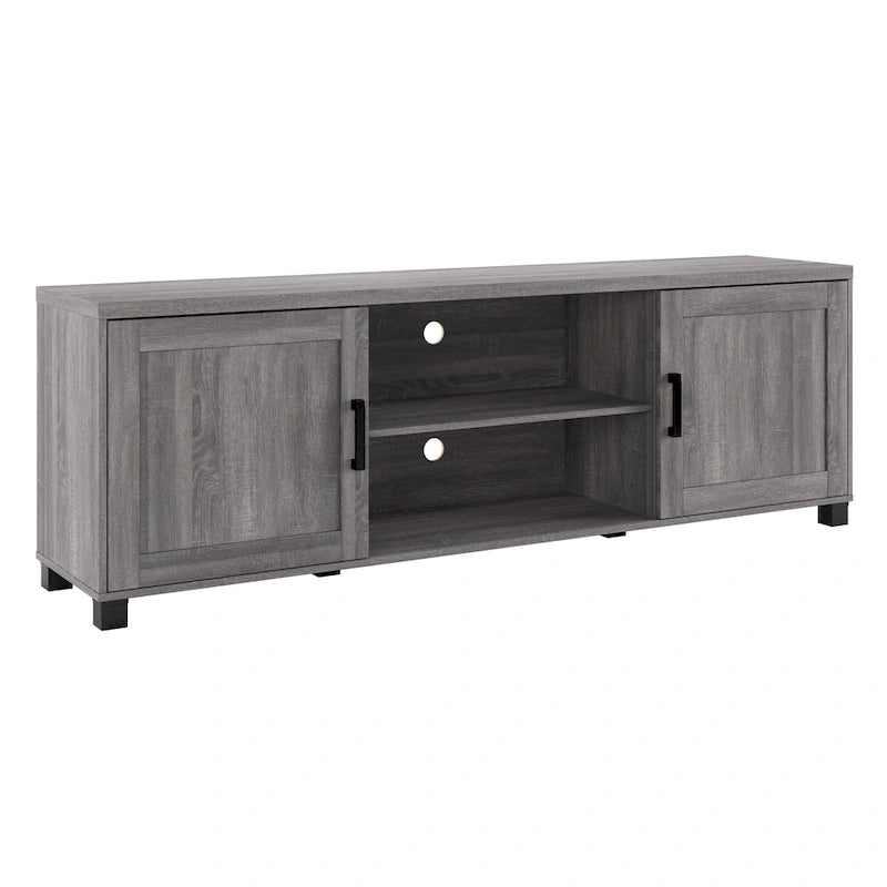 Tv Cabinet With Doors, Suitable For Tvs Up To 85 Inches.
