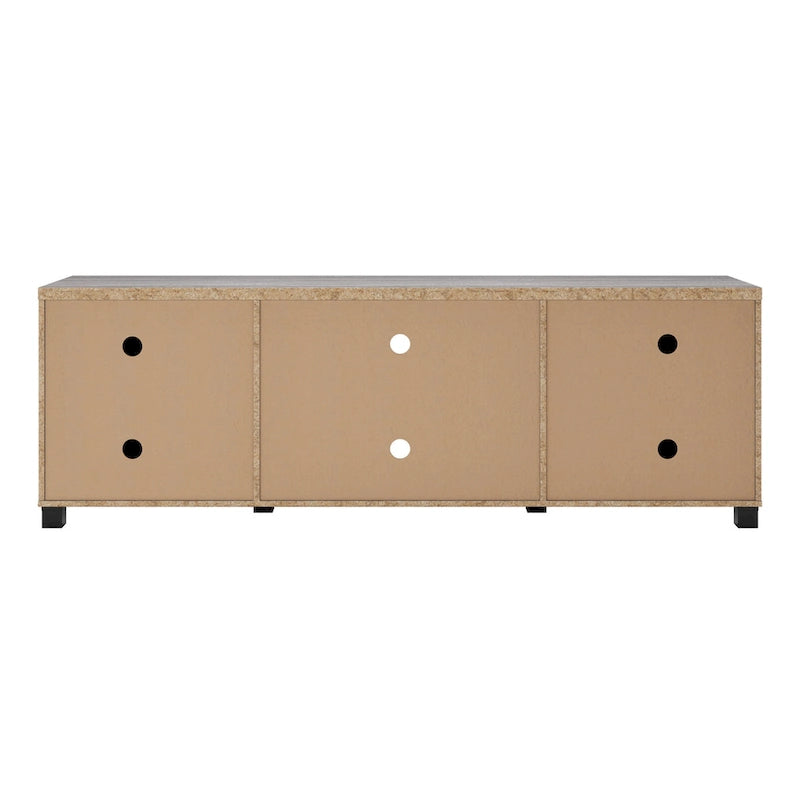 Tv Cabinet With Doors, Suitable For Tvs Up To 85 Inches.