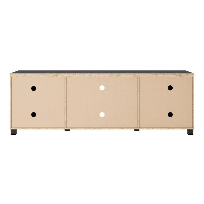 Tv Cabinet With Doors, Suitable For Tvs Up To 85 Inches.