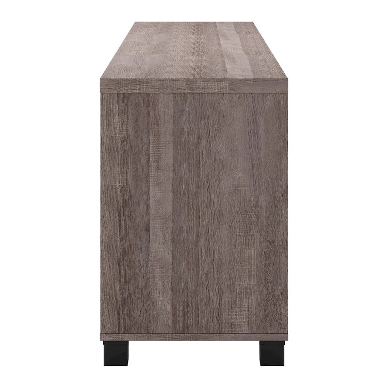 Tv Cabinet With Doors, Suitable For Tvs Up To 85 Inches.