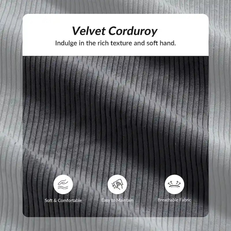 80.5 Modern Detachable Backrest Sofa