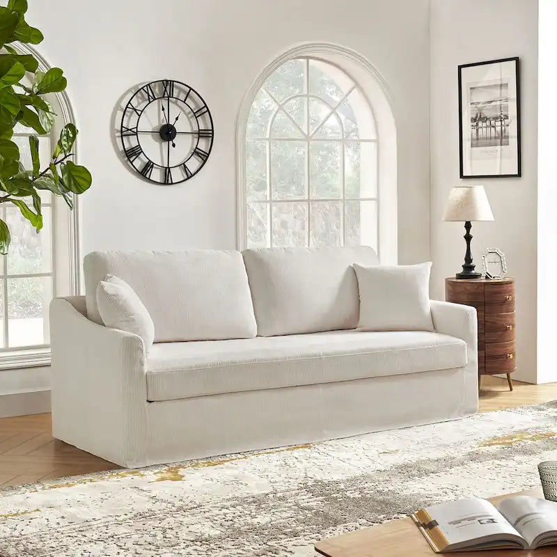 80.5 Modern Detachable Backrest Sofa