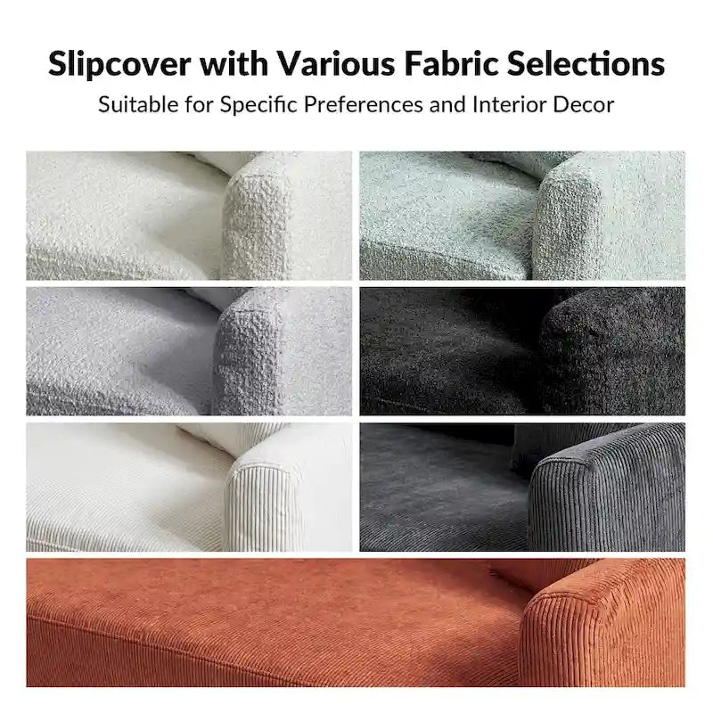 80.5 Modern Detachable Backrest Sofa