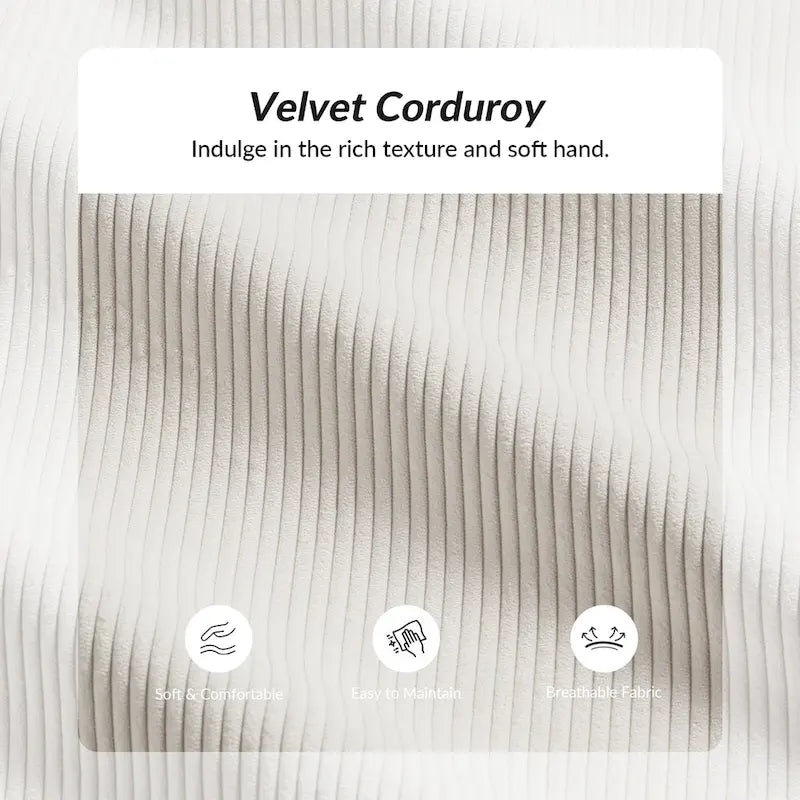 80.5 Modern Detachable Backrest Sofa