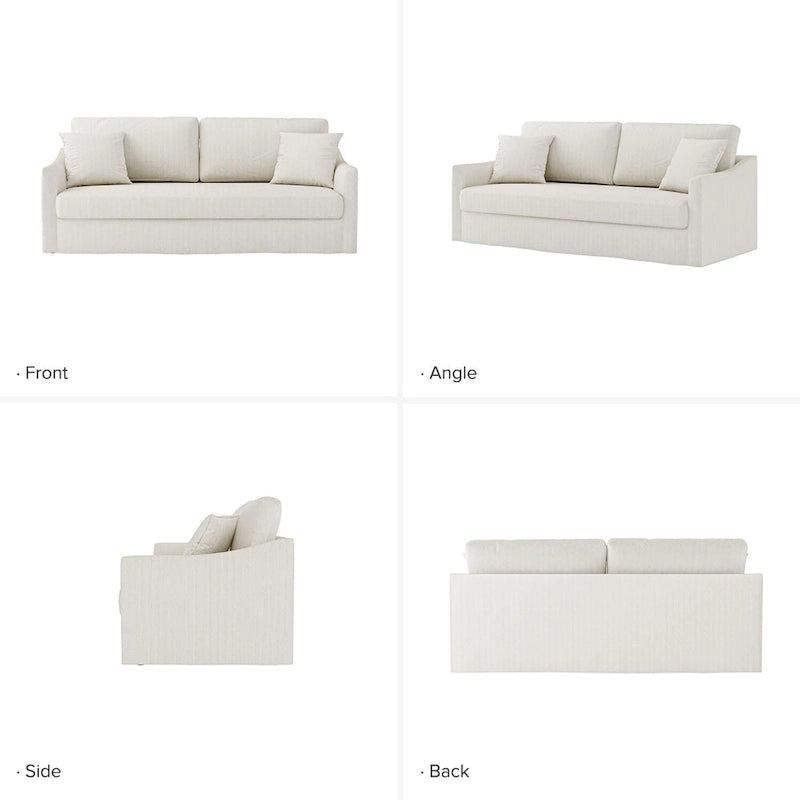 80.5 Modern Detachable Backrest Sofa