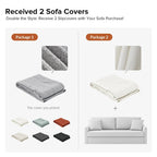 80.5 Modern Detachable Backrest Sofa