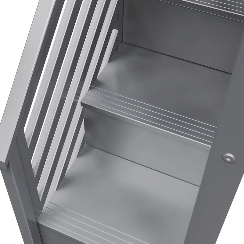 Double Loft Bed With Stairs