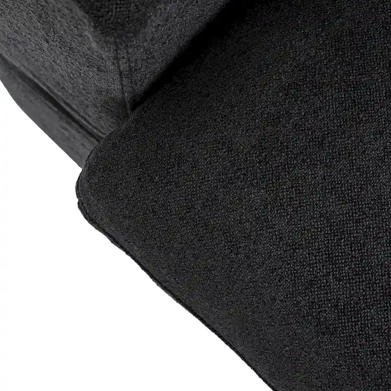 120 L-shaped Modern Sectional Sofa Linen Modular Sofa Couch with Storage Ottoman