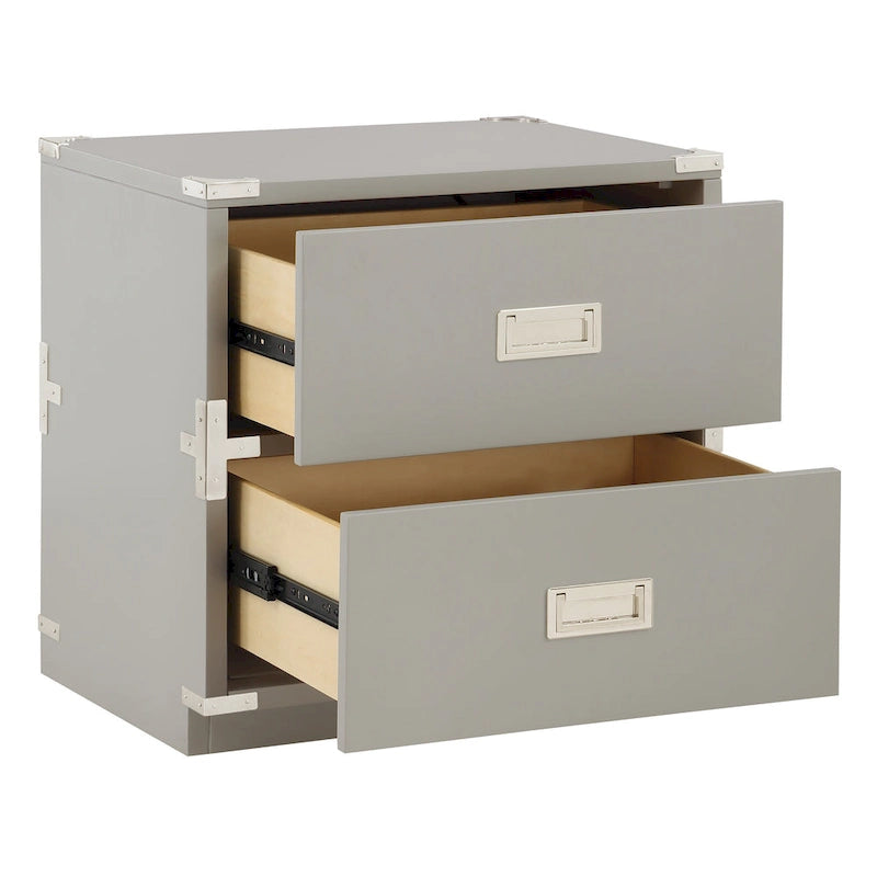 Wellington 2 Drawer Accent Storage Cabinet