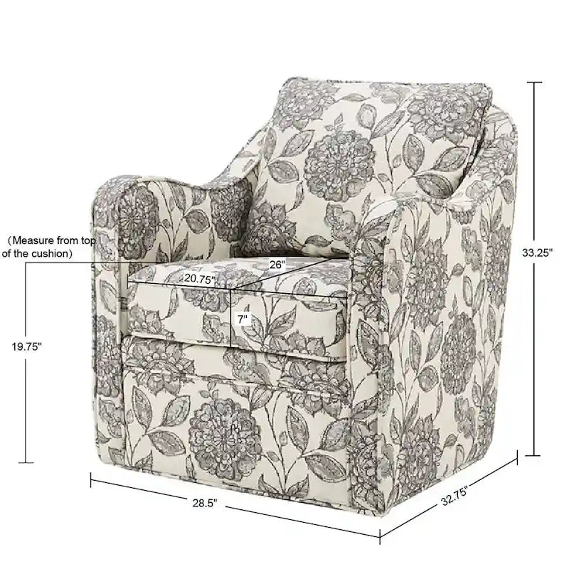 360-Degree Swivel ArmChair