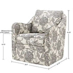 360-Degree Swivel ArmChair