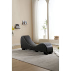 Modern Faux Leather Curved sofa