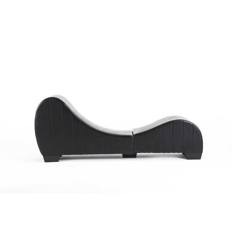 Modern Faux Leather Curved sofa