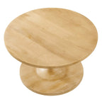 Round Wooden Coffee Table